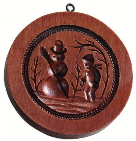 Snowman Cookie Mold