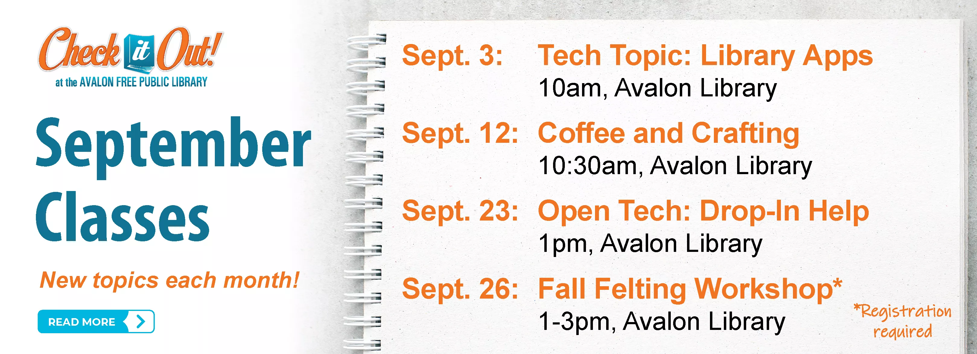 September Classes