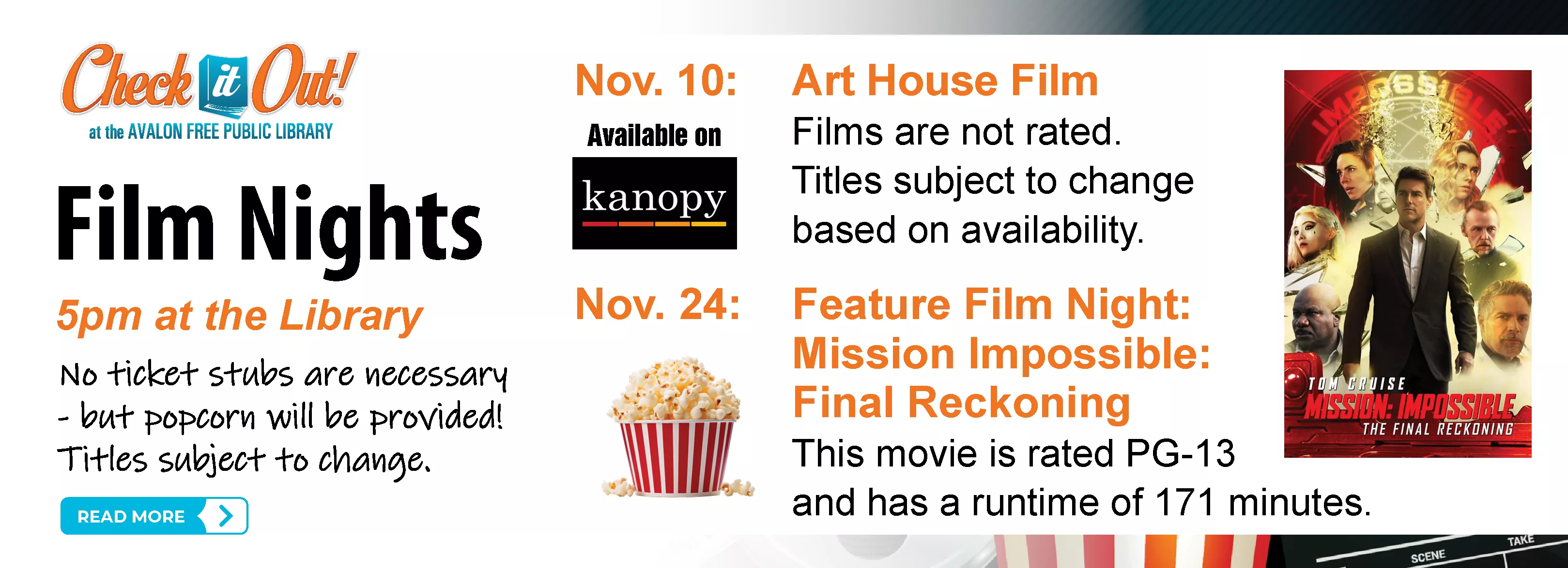November Film Nights