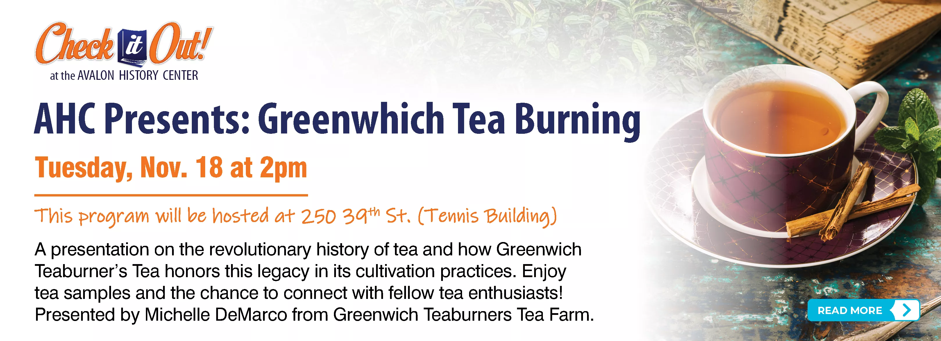 Greenwhich Tea Burning