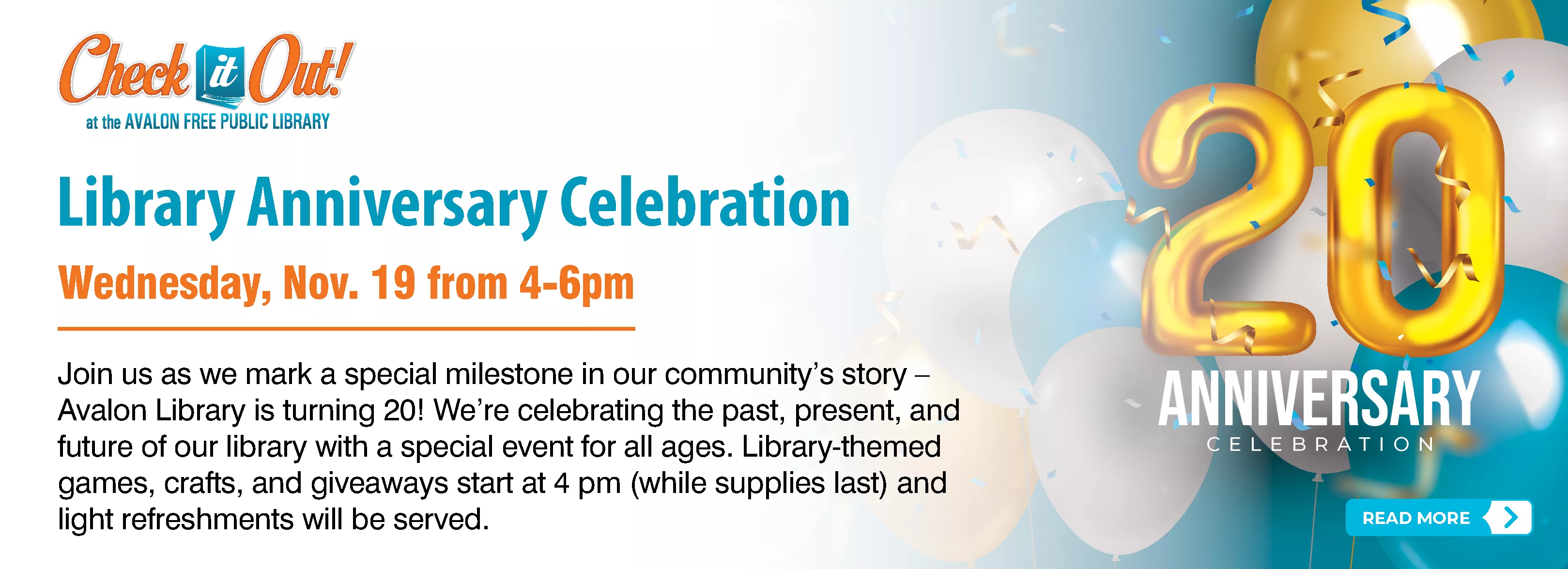 Library Anniversary Celebration