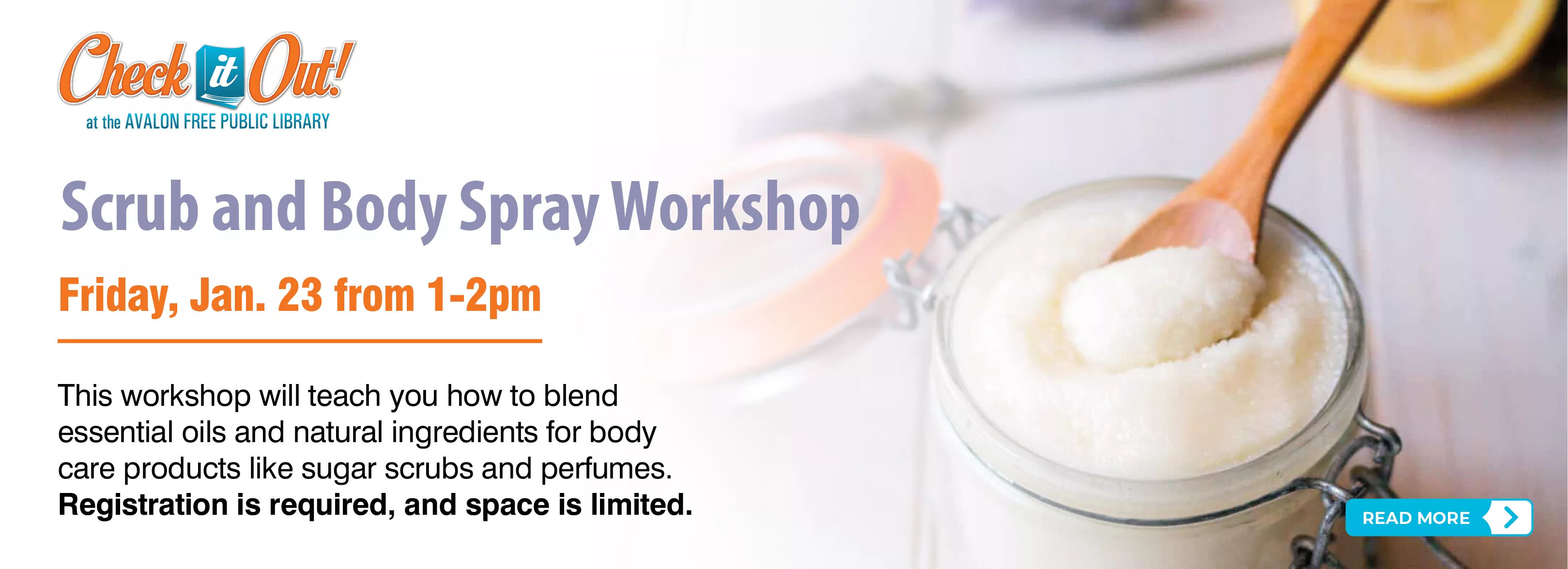 Scrub and Body Spray Workshop