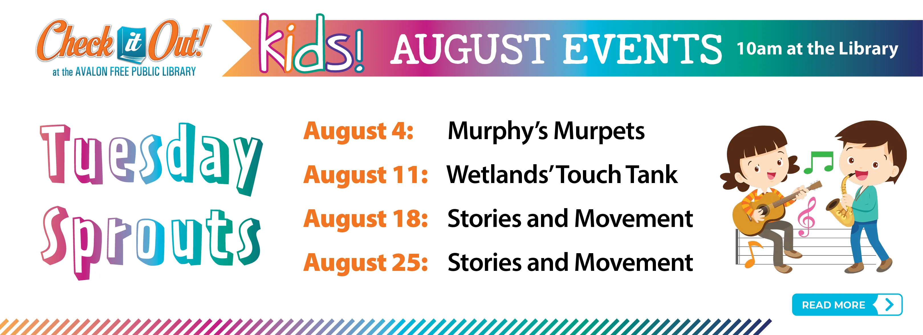 Tuesday Sprouts Kids' events