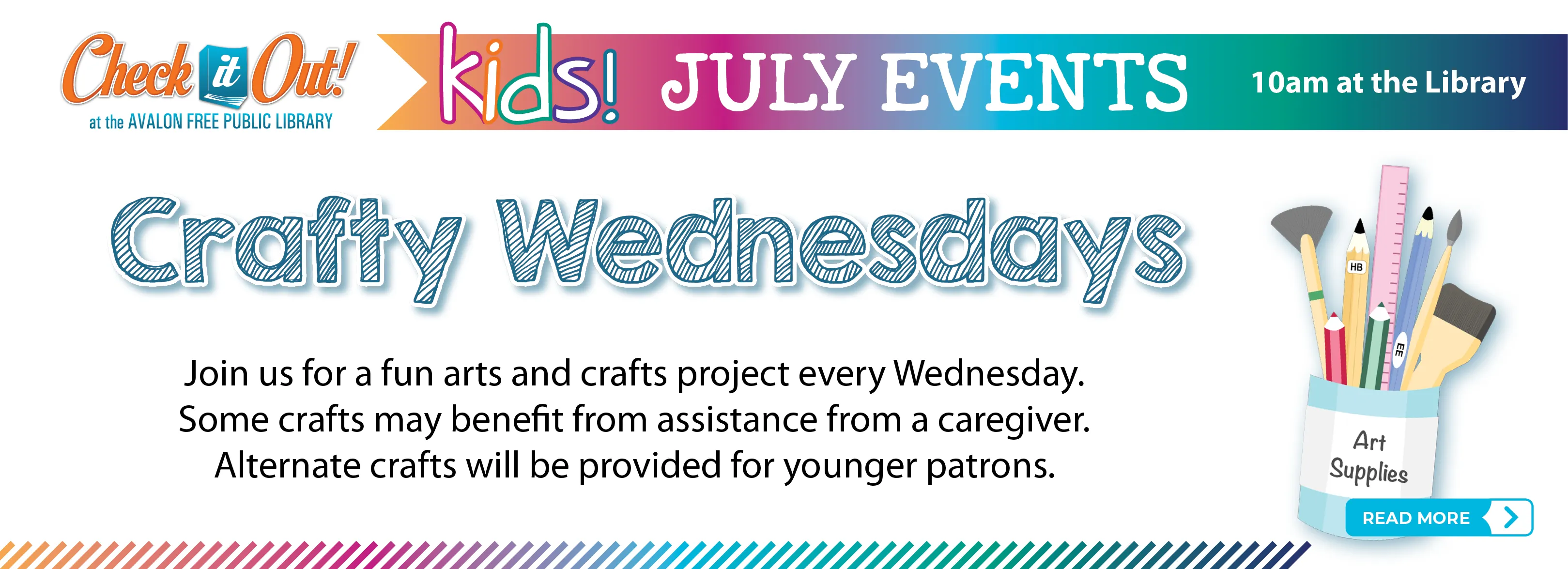Crafty Wednesdays Kids' Events