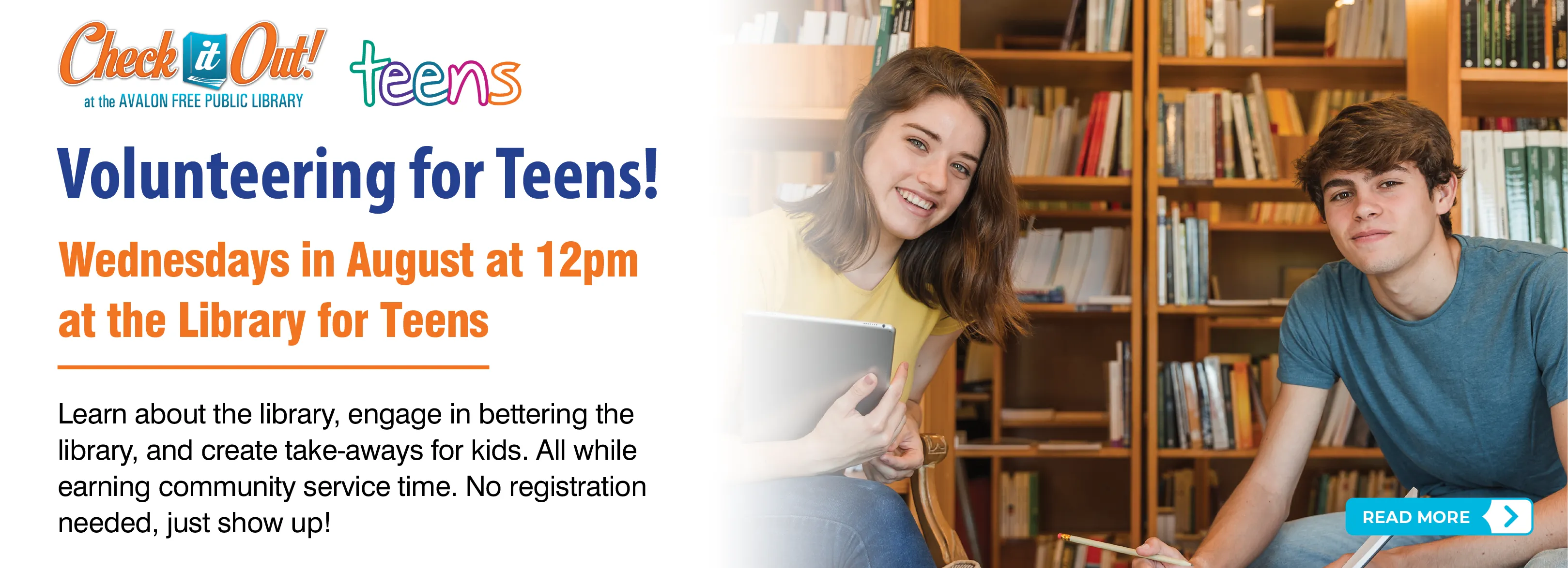 Teen volunteering opportunities