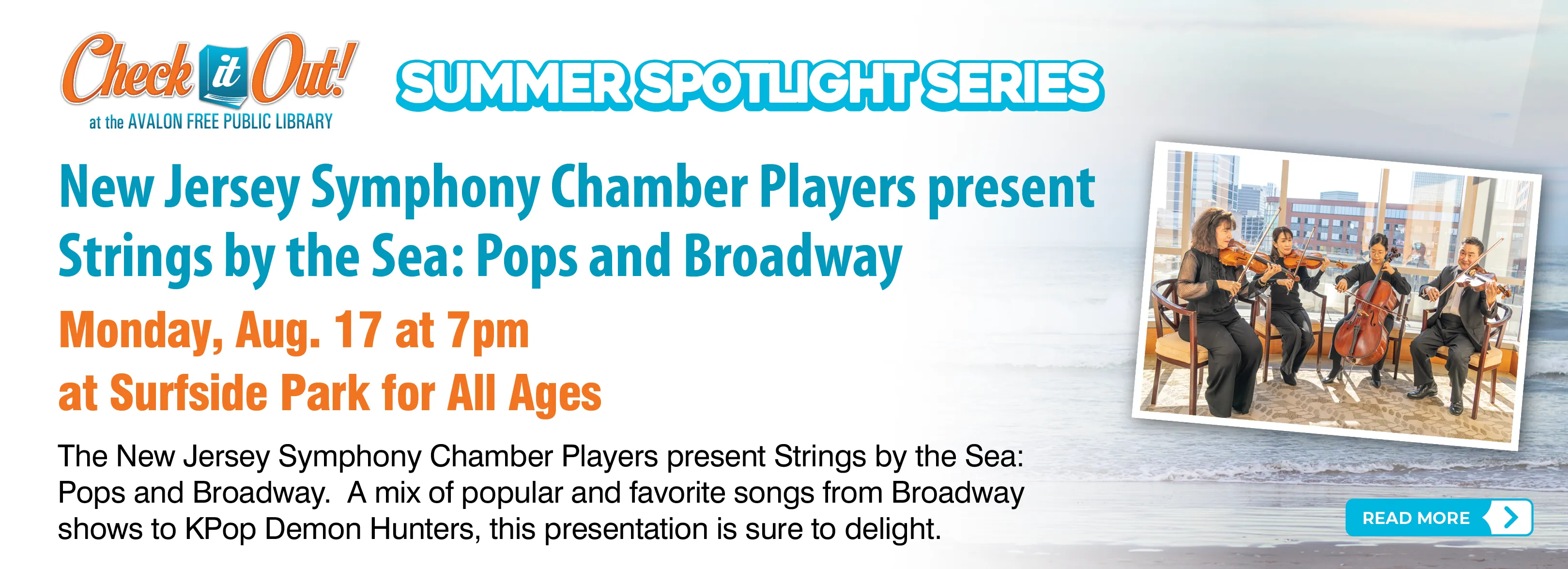 Hear the New Jersey Symphony Chamber Players Live