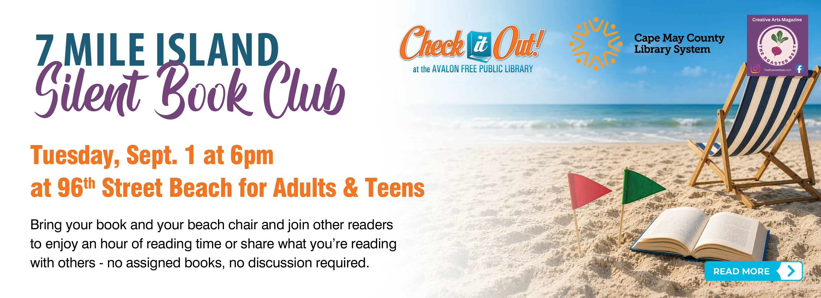 Click for info about Silent Book Club