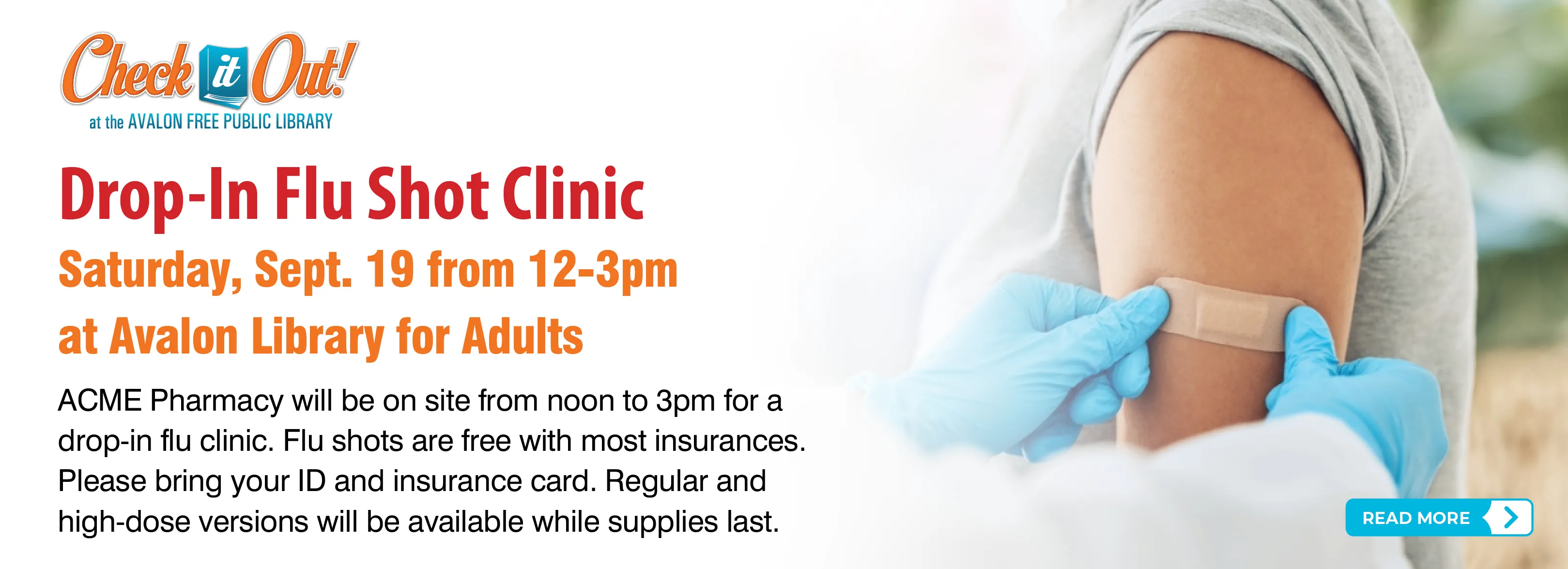 Click for info about Drop-In Flu Shot Clinic