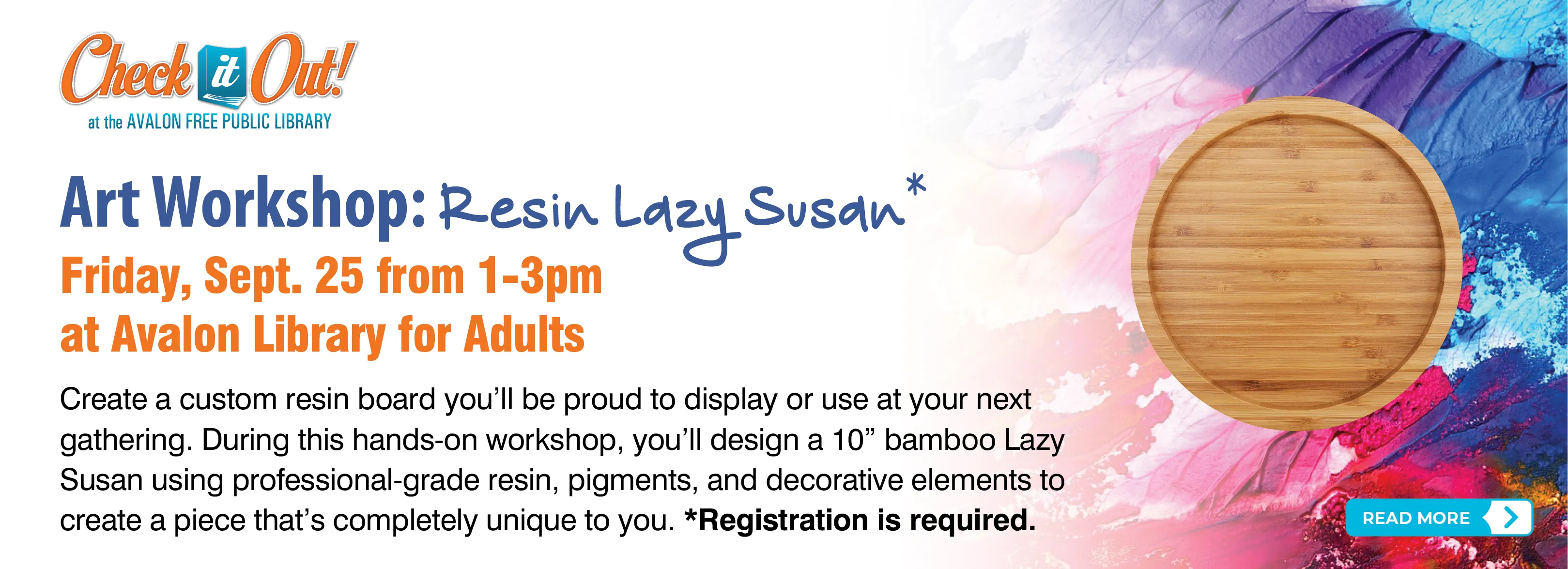 Click for info about the Art Workshop