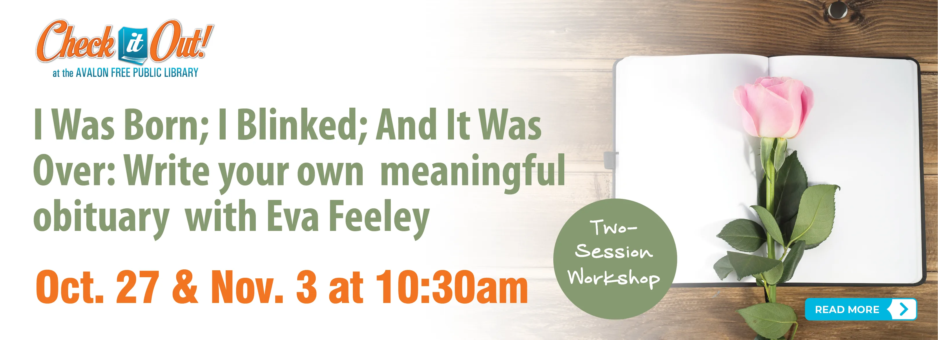 Click here for info about the obituary writing workshop