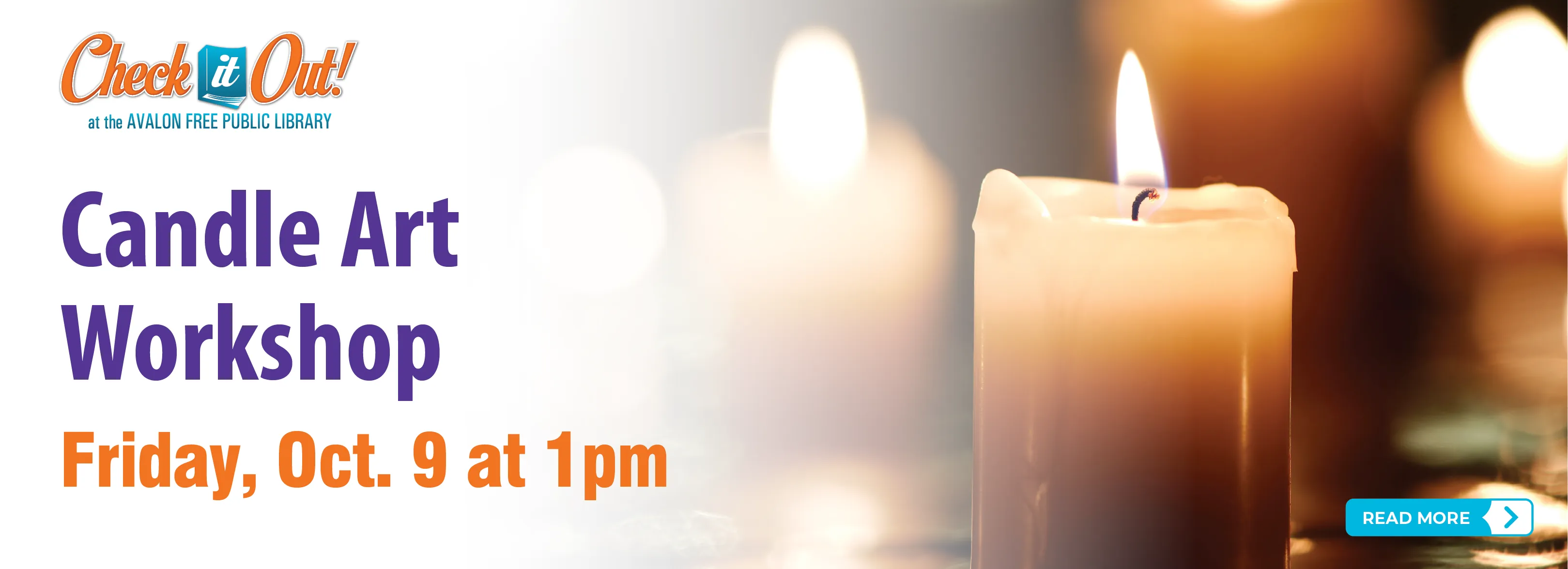 Click for info about the Candle Art Workshop