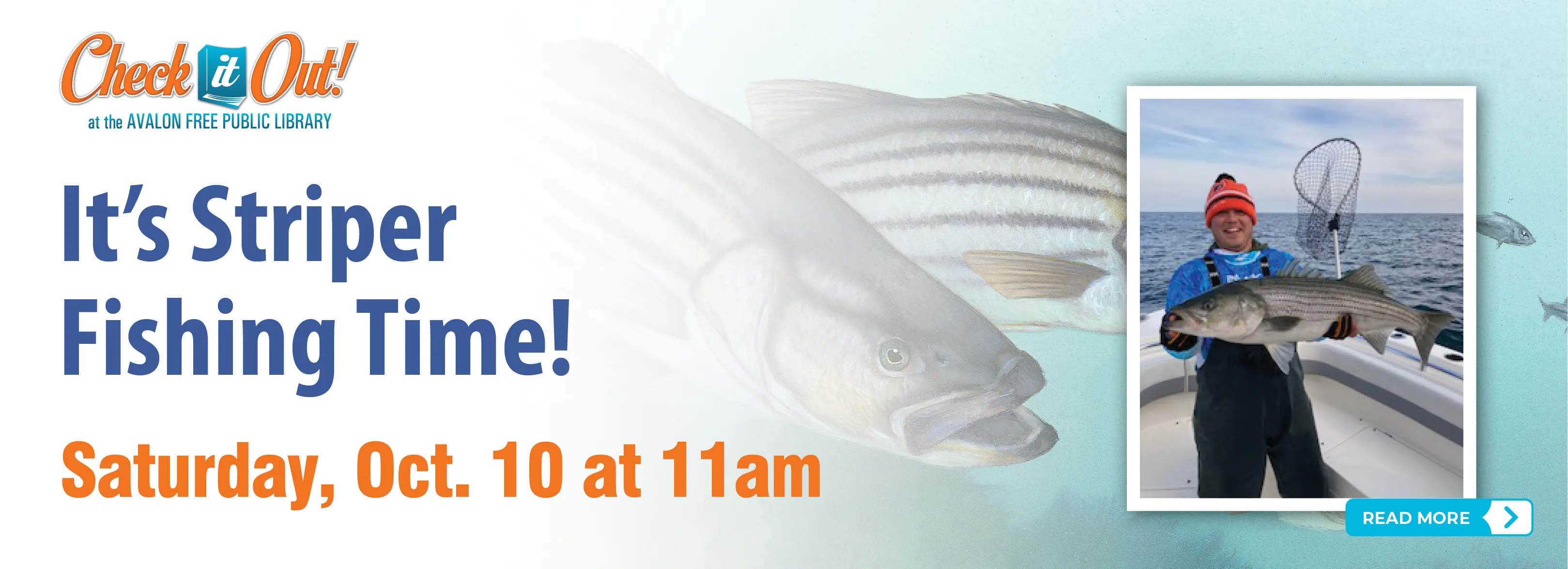 Click for info about the Striper Fishing Workshop