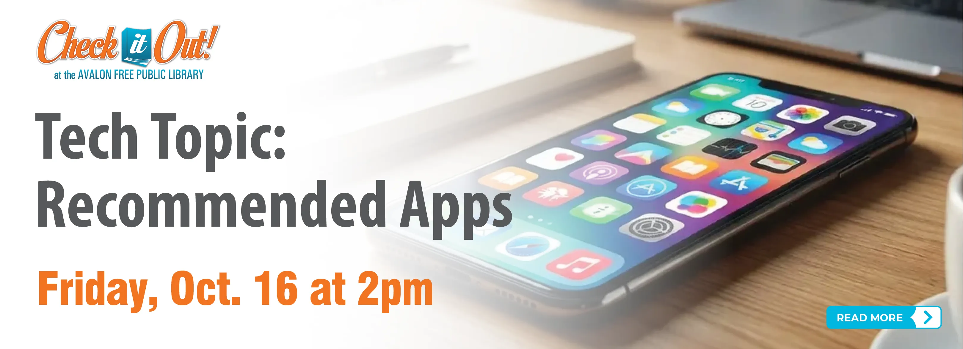 Click here for info about the Recommended Apps Tech Workshop