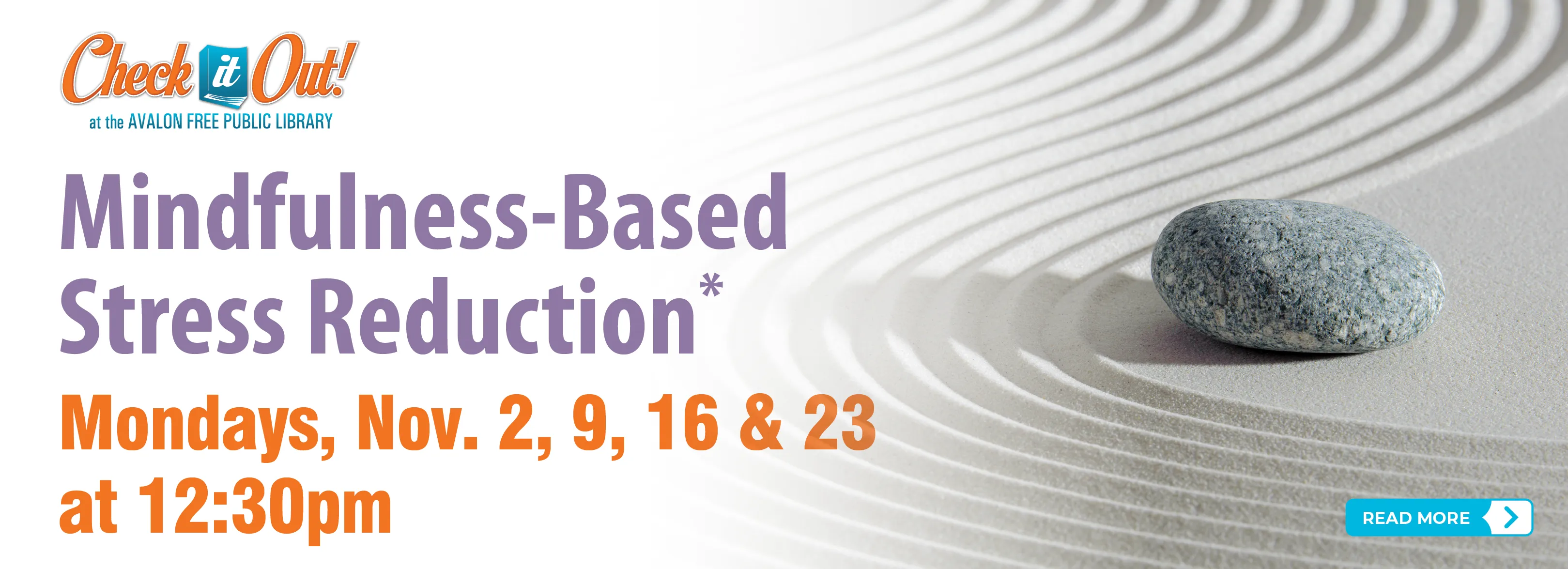 Click for more information about the Mindfulness workshop
