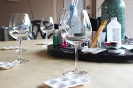Art Workshop: Wine Glass Painting